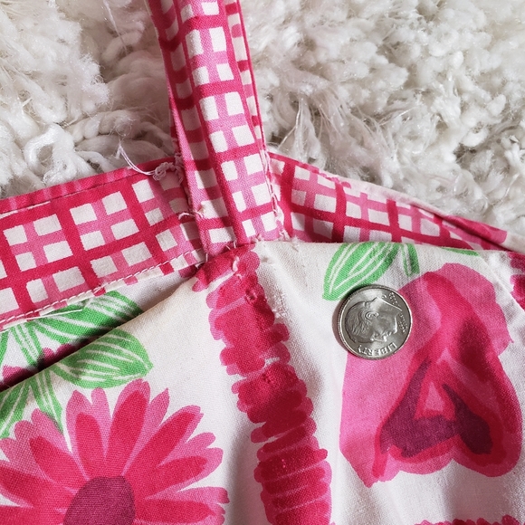 1950s Vintage Spring Pink Fit and Flare Dress Floral Border Frock - Picture 8 of 8